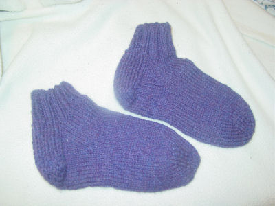 my first knit socks