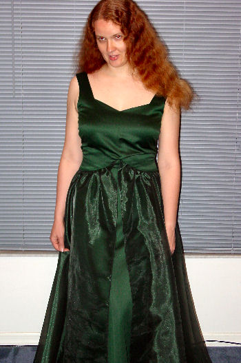 hunter green dress